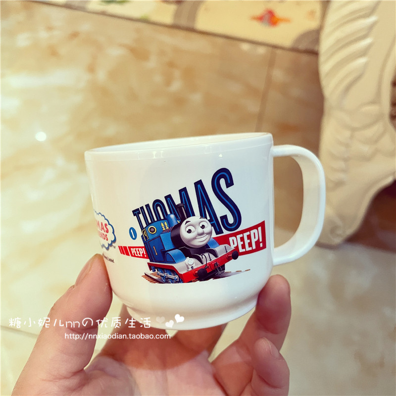 日本本土宝宝儿童卡通托马斯耐摔果汁牛奶杯刷牙杯漱口杯水杯,婴童用品,儿童水杯,淘宝优惠券,粉丝福利购,淘宝优惠卷