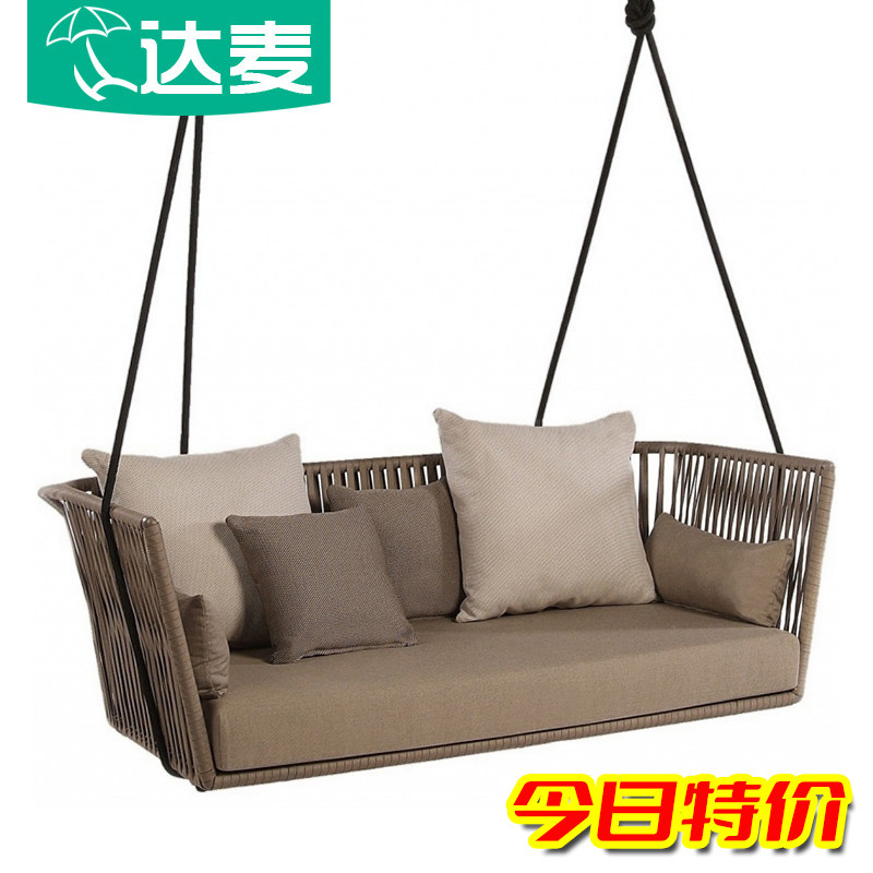 户外秋千网红吊篮室内摇椅庭院花园悬挂吊椅阳台家用单双人摇篮椅