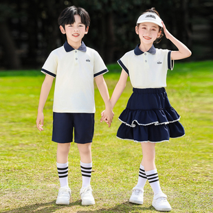 六一儿童演出服夏季爱心幼儿园毕业照班服小学生朗诵合唱比赛表演