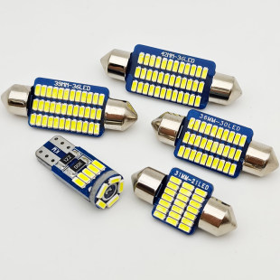 E350 奔驰E级E300 E400车内阅读灯LED尾箱车门化妆灯 15款 适用06