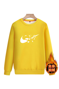2020冬季新款宽松运动服加绒加厚保暖班服A163-5885-P50图片