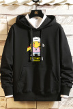 2020男冬加绒加厚连帽卫衣纯棉韩版运动青少年A163-J7851-P55，男装卫衣，星座211-1