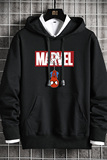 M-5XL日系男装新款纯色男女情侣连帽加绒套头休闲卫衣男P45，男装卫衣，星座211-1