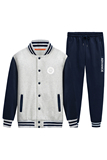 2020冬季新款潮流男棒球服日系宽松撞色休闲套装A163-QQ8620-P95，男装卫衣，星座211-1