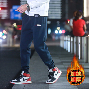 潮流冬季休闲宽松运动裤加厚加绒束脚A163-K823加绒-P50 K923-P45图片
