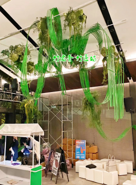竹编材料竹条竹篾竹片布置竹条子