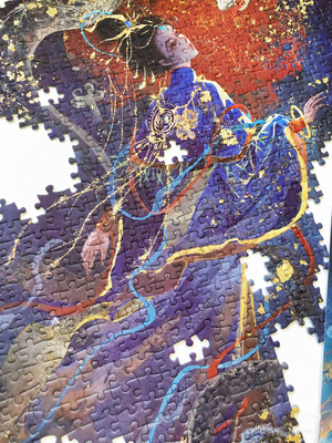 拼图·【龙飞凤舞】-1000片（有分区）