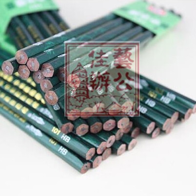 上海中华牌绘图铅笔HB/2B/2H 无铅毒 整盒带防伪标记