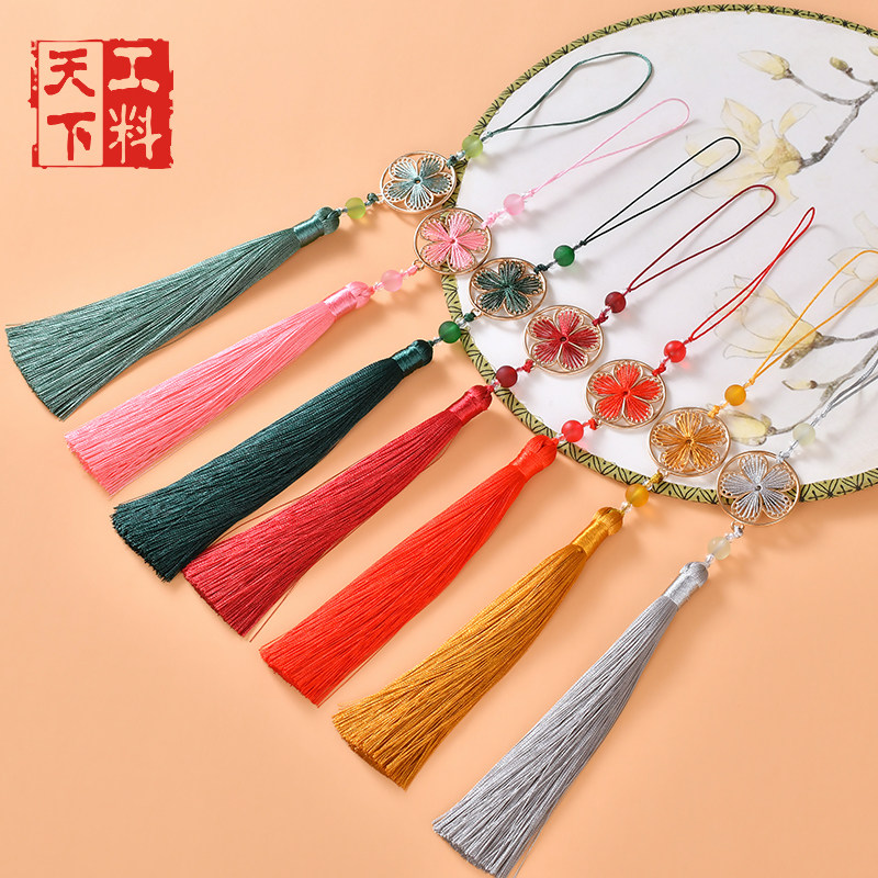 手工编织古风汽车吊穗包挂件