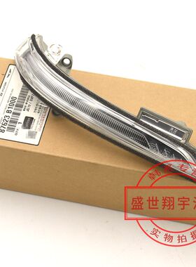 适用现代新胜达维拉克斯捷恩斯格瑞ix45倒车镜灯转向灯LED索兰托