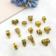 20个合金隔珠三通弯管挂头 古金色连接吊坠手链DIY串珠饰品配件