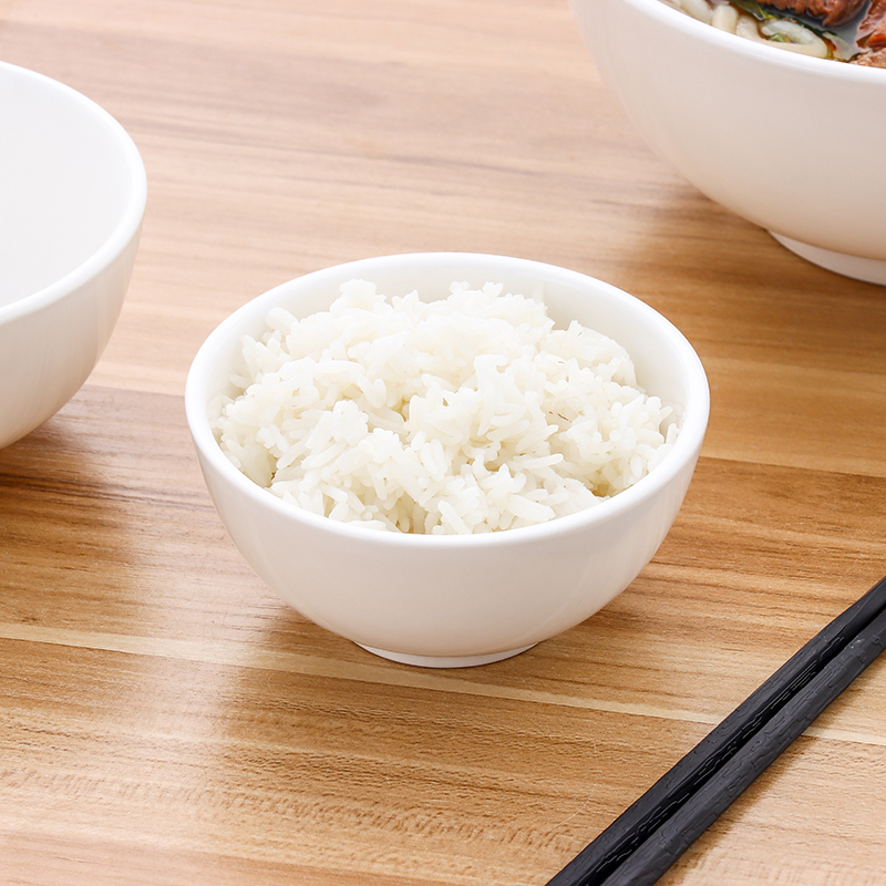 餐厅陶瓷碗小碗汤粉碗白瓷碗饭店
