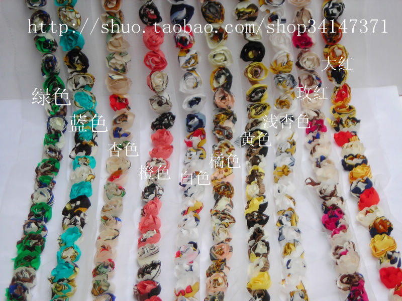DIY花边 10个色立体玫瑰花/英伦风服饰玫瑰花/服装花边.蕾丝辅料,居家布艺,花边,淘宝优惠券,粉丝福利购,淘宝优惠卷