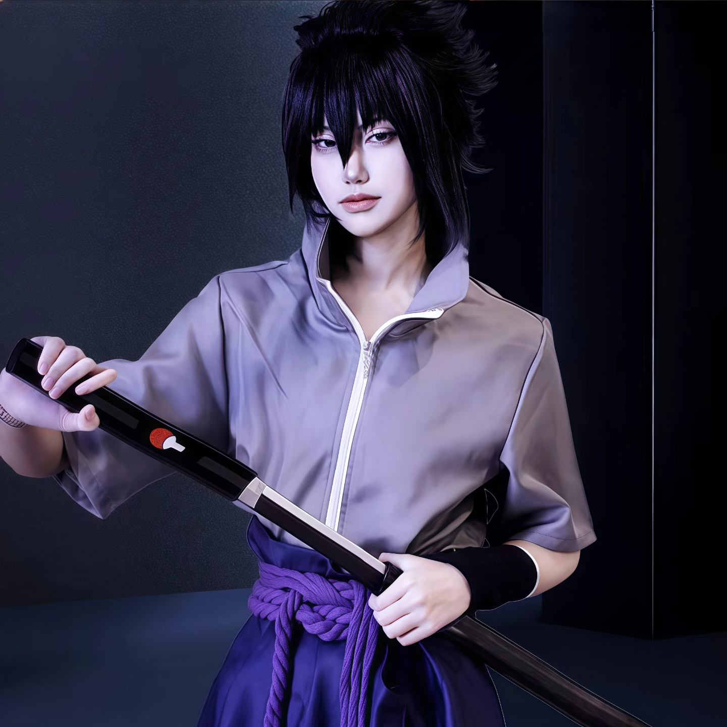 佐助cos服男火影忍者动漫cosplay男宇智波三分疾风传套装喵屋妄想