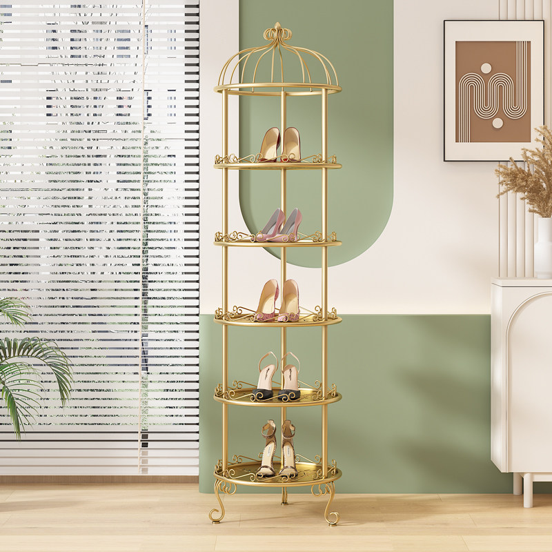 服装店鸟笼置物展示放包衣服饰品创意橱窗架鞋柜货架落地加厚家用