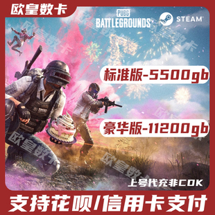 PUBG绝地求G币上号充值steam余额代充美金充值西班牙欧元快充
