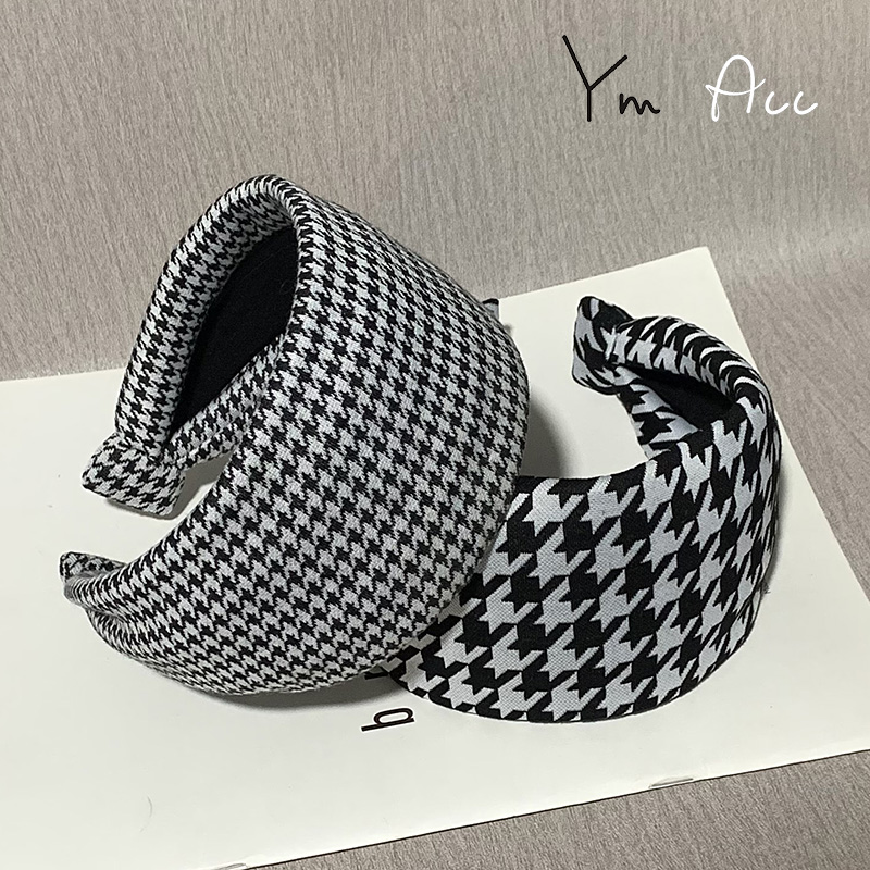 韩饰格格加厚增高颅顶修脸型发卡