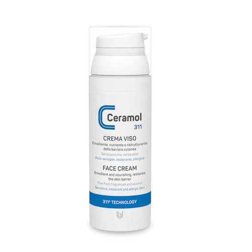 意大利 Ceramol 311 深层补水面霜 50ml退敏干肌敏感肌