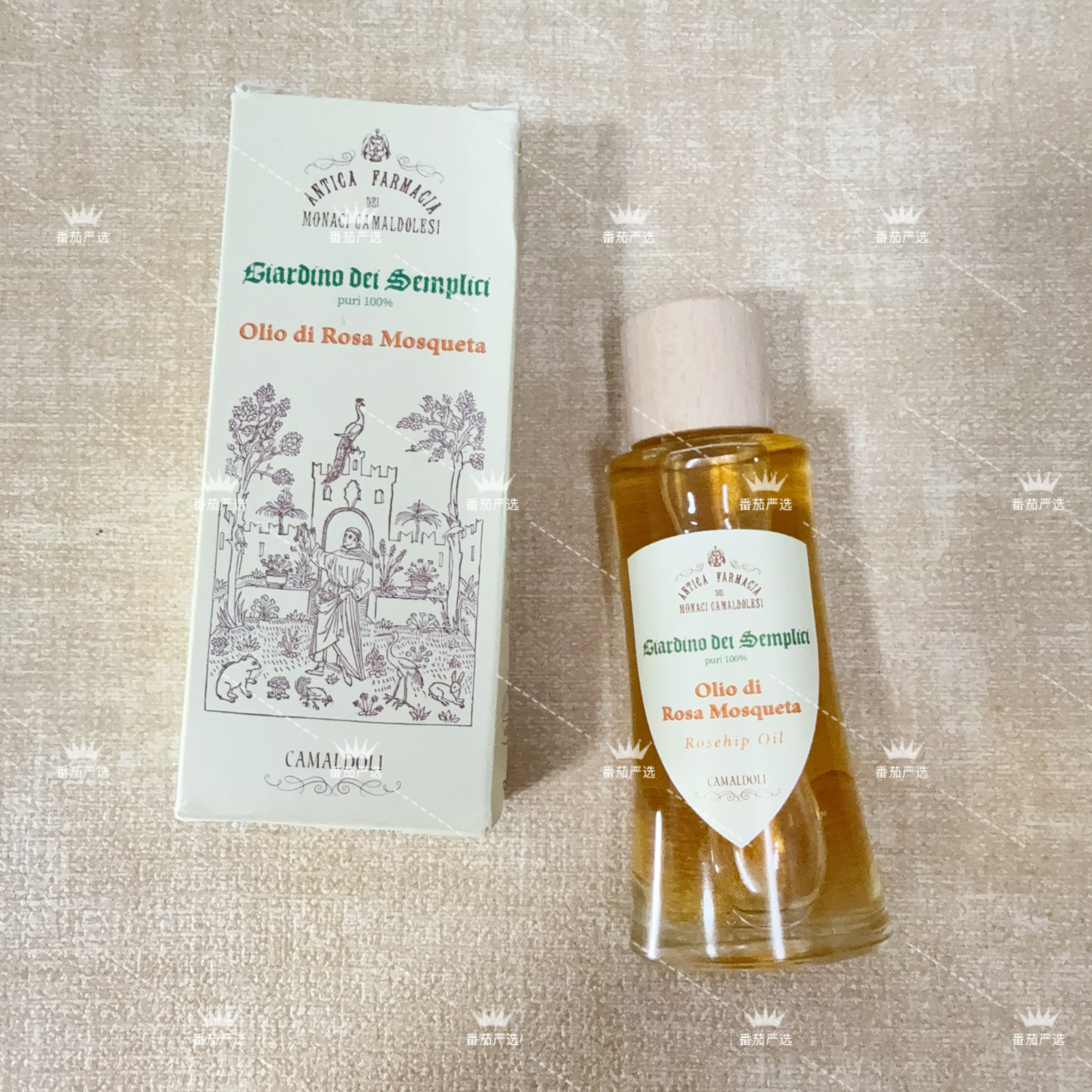 意大利 camaldoli  玫瑰果油 50ml 淡纹紧致