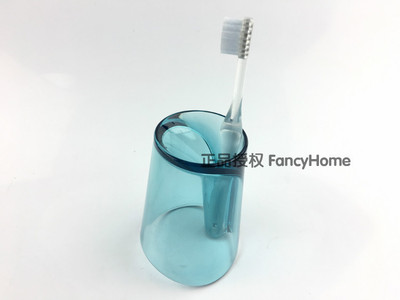 qualy泰国原产双面可用刷牙杯