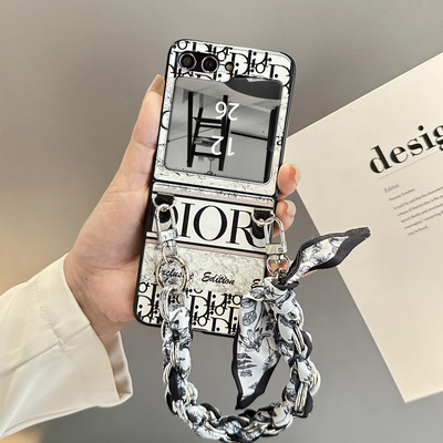 三星zflip6高级感斜挎手机壳