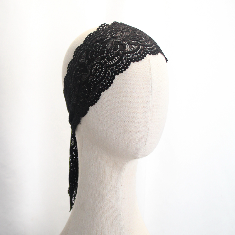 弹力蕾丝柔软舒适自系带百搭