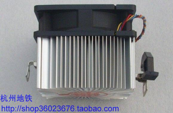 全新 AMD AM2 AM3 AM4 FM铜芯散热器 四面出风 8CM4线温控风扇