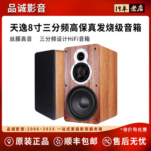 天逸三分频HIFI书架音箱