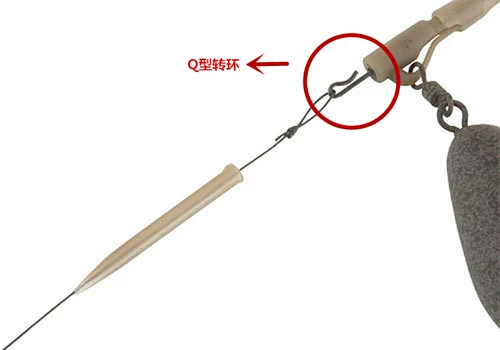 Jingyi европейский стиль библиотека Рыбалка Q -обработка QC QC Европейская карпа Ronini Fishing Group 8 восьми -слов кольцевой разъем рыболовные аксессуары