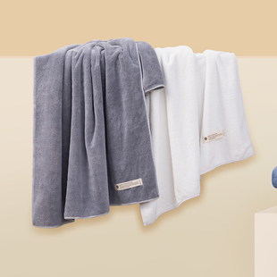 大人家用浴巾女情侣款婴儿宝宝吸水不易掉毛大毛巾儿童洗澡裹巾男