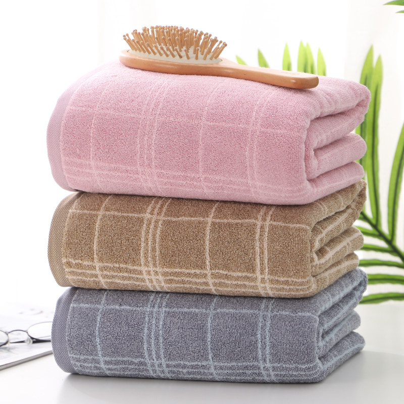 金号正品纯棉浴巾加大加厚女成人儿童全棉家用柔软吸水大毛巾裹巾