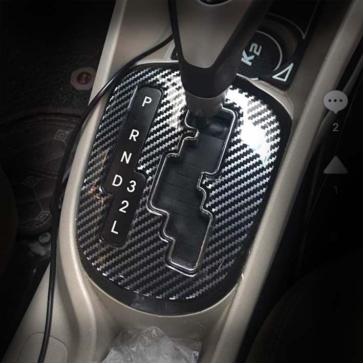 起亚内饰改装水晶档位