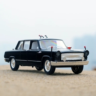 红旗CA770TJ阅兵车合金模型开门回力声光小汽车儿童男孩玩具礼物