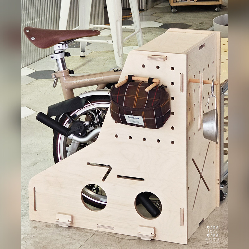 ModBox 小布自行车收纳盒Brompton BOX 置物架