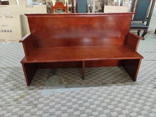 法院旁听椅 法庭木质陪审椅子 法院观众席椅候审区座椅庭审座席椅