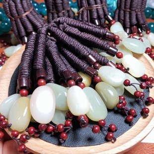 27mm随机发货 5新疆天然和田玉吊坠原石山料山流水籽料