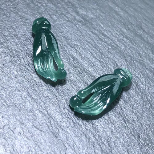 天然A货翡翠掌上明珠冰透吊坠