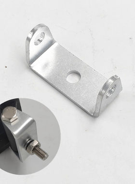 挖机推土机LED灯工程车灯支架加厚灯架27W42W48W圆形方形通用灯座