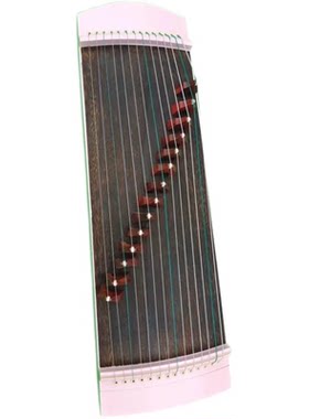 全新粉色红木色14弦便携 迷你 小古筝  70cm练指器筝 携带小型