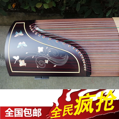 初学者古筝实木紫檀成人古筝金韵