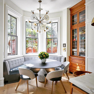 Roche Bobois法国进口餐桌轻奢现代简约餐厅圆形餐桌