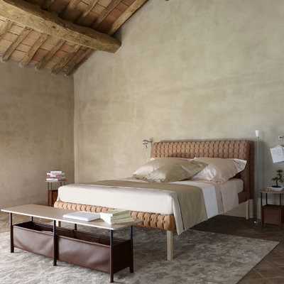 Ligne Roset写意空间Ruche双人床现代简约单人床欧洲原装进口包税