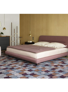 ligne roset写意空间布艺双人床法国进口Ultime床现代简约包关税