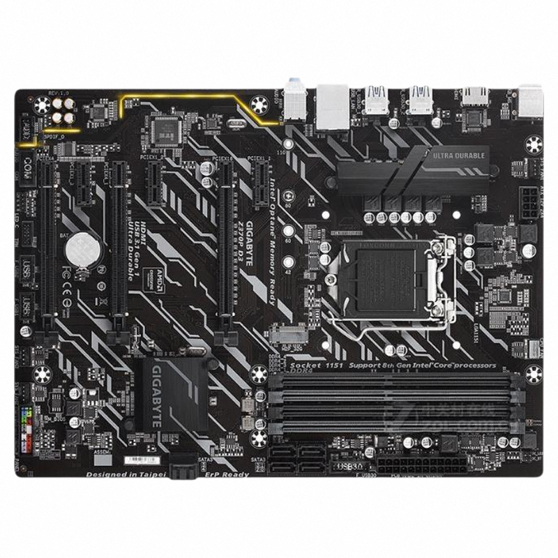 爆新 1151针技嘉Z370P D3主板 Z370 HDMI M.2 USB3 DDR4