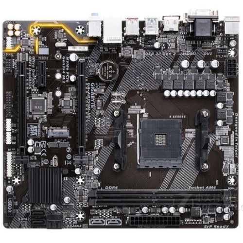 爆新 技嘉GA-AB350M-HD3主板 B350 AM4 VGA DVI HDMI M.2 DDR4