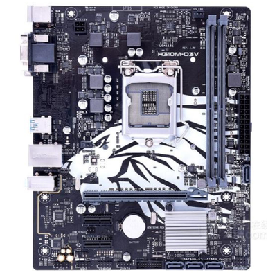 爆新 1151针华硕圣旗H310M-D3V集成主板 H310 VGA DVI USB3 DDR4