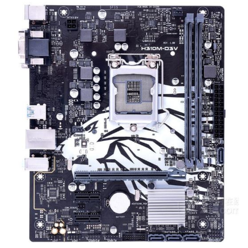 爆新 1151针华硕圣旗H310M-D3V集成主板 H310 VGA DVI USB3 DDR4
