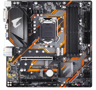 B365 爆新 DVI AORUS 技嘉 ELITE集成主板 B365M 1151针Gigabyte