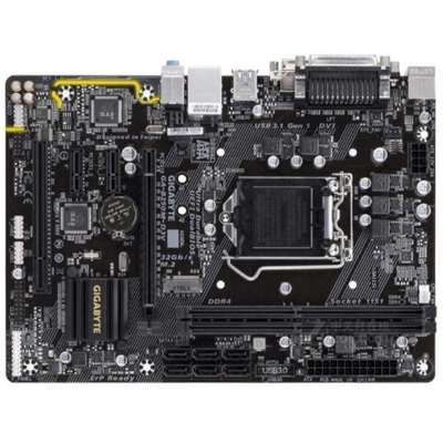 爆新 1151针技嘉B250M-D3V主板 B250 VGA DVI LPT M.2 DDR4