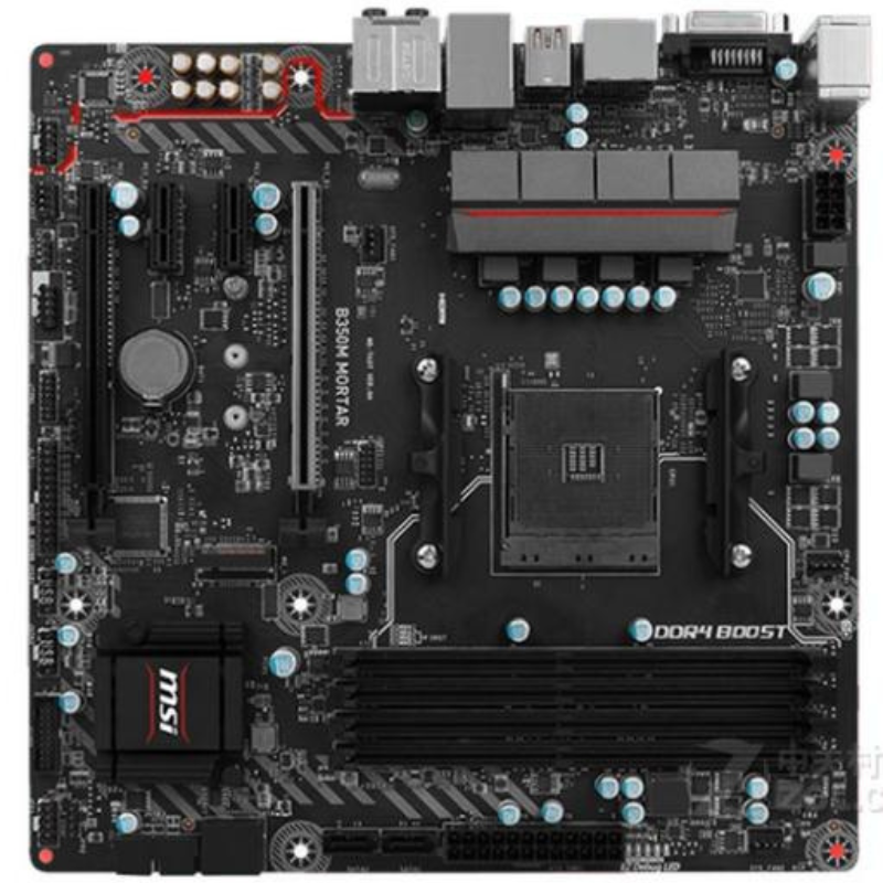 爆新MSI/微星B350M MORTAR主板 B350 AM4 DVI HDMI M.2 USB3 DDR4
